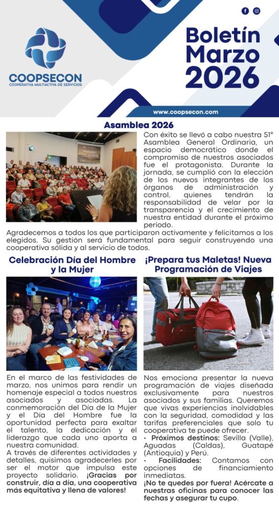 Boletín Marzo 2026